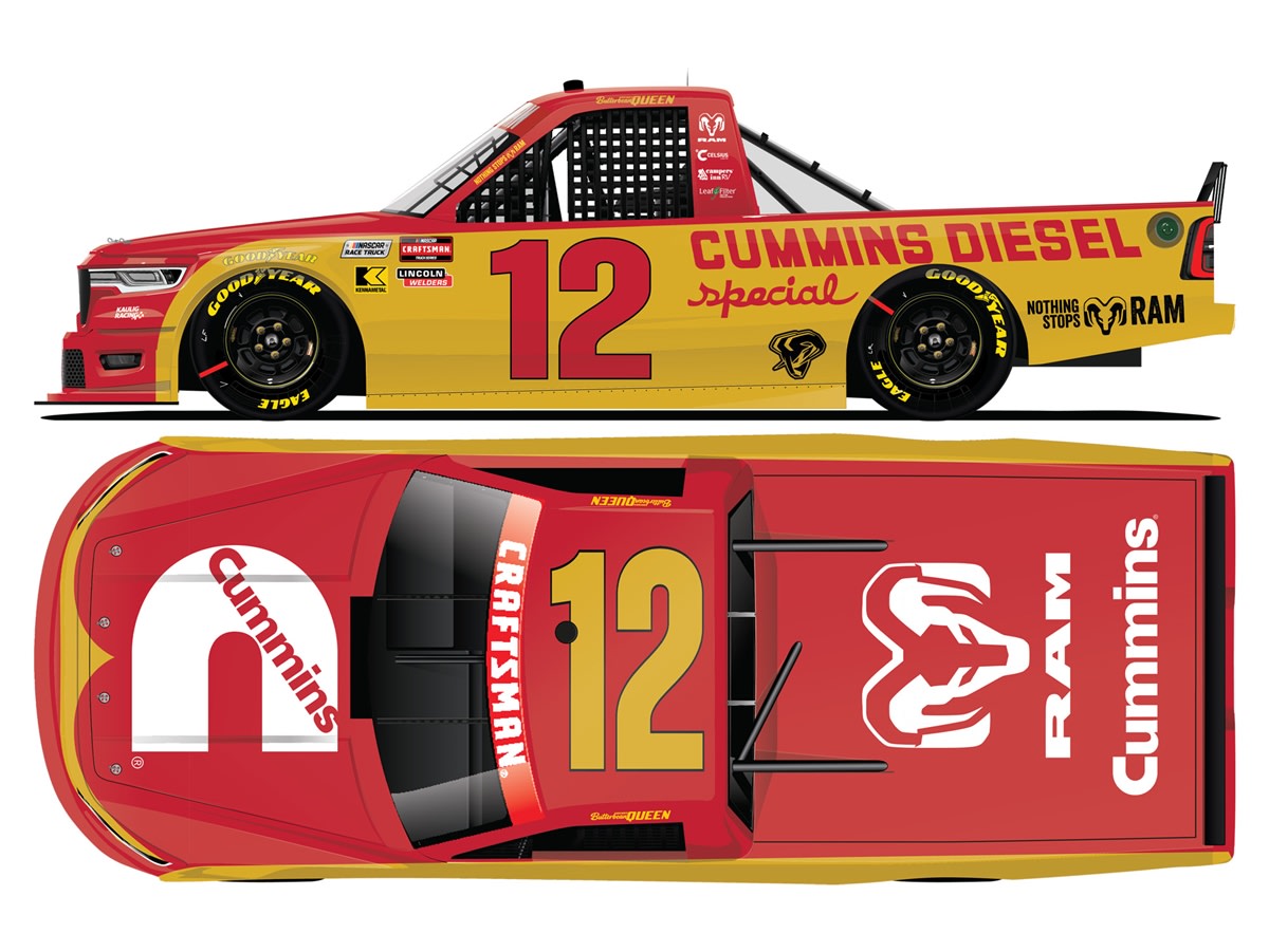 BRENDEN "BUTTERBEAN" QUEEN 2026 CUMMINS THROWBACK 1:64 ARC DIECAST