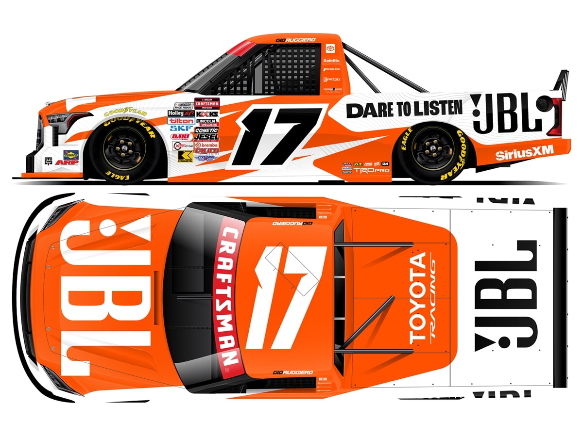GIO RUGGIERO 2026 JBL 1:24 ARC DIECAST