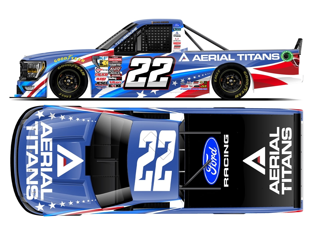 JOSH REAUME 2026 AERIAL TITANS 1:64 ARC DIECAST