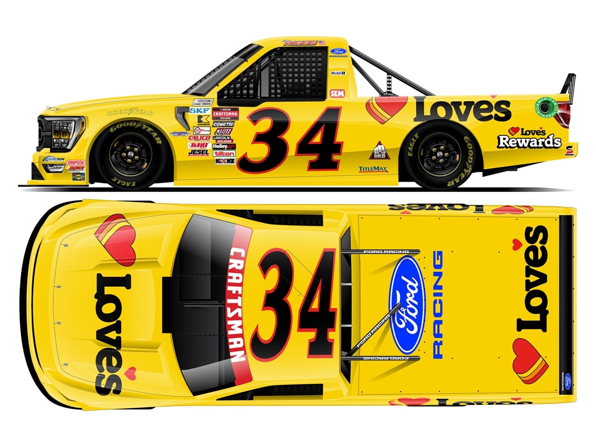LAYNE RIGGS 2026 LOVE'S 1:64 ARC DIECAST