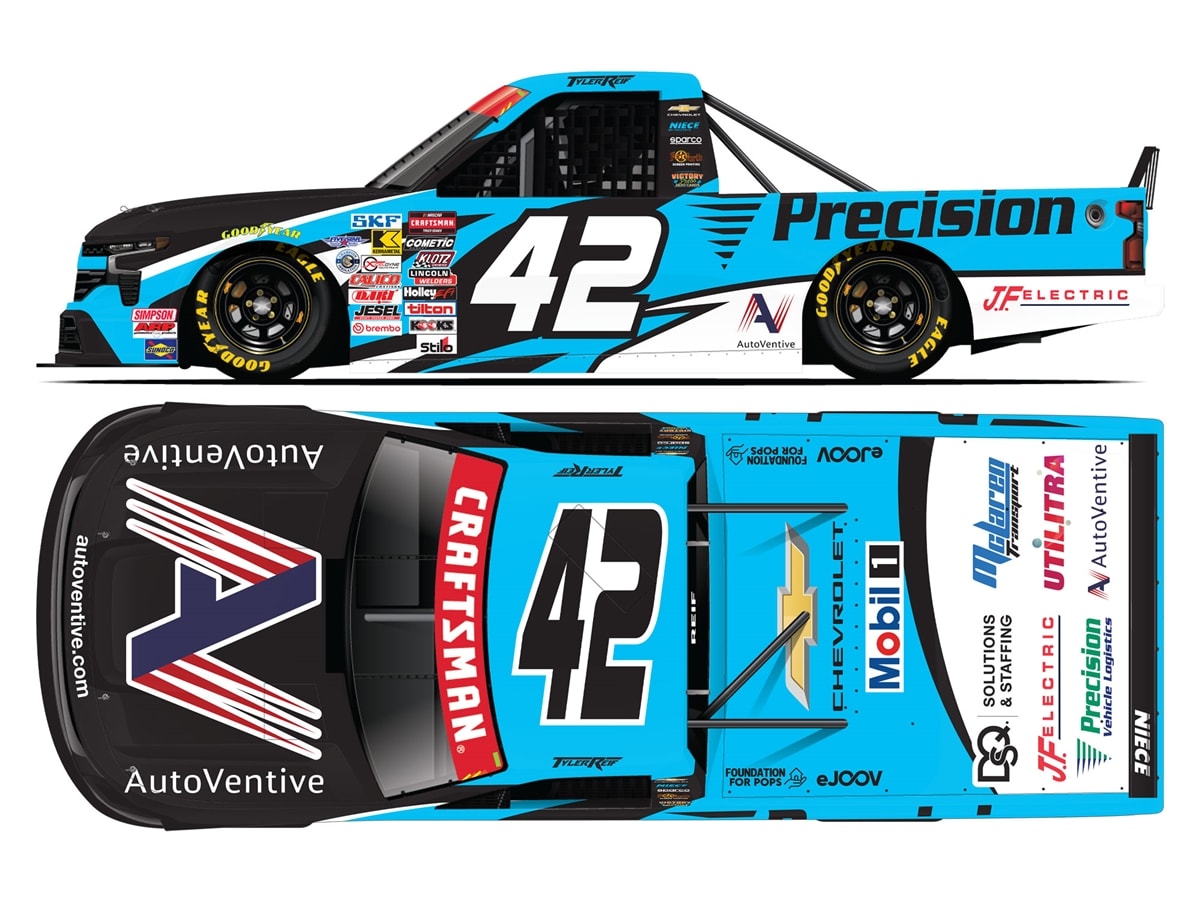 TYLER REIF 2026 PRECISION VEHICLE LOGISTICS 1:24 ARC DIECAST