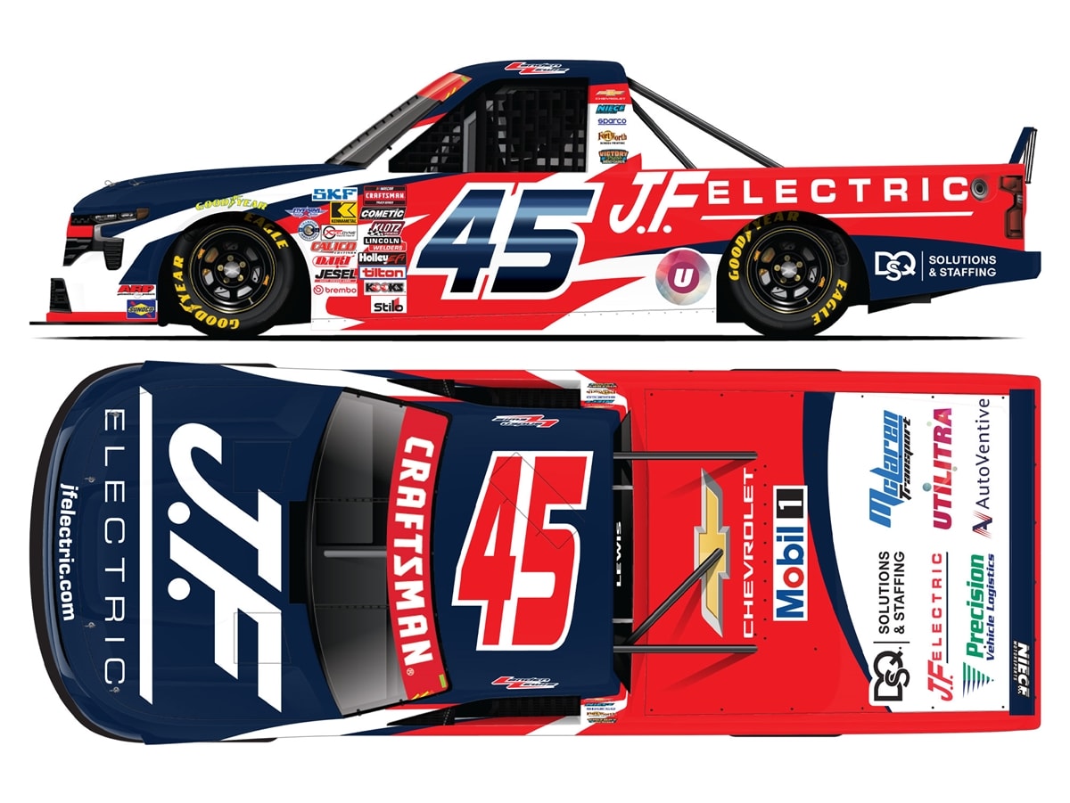 LANDEN LEWIS 2026 J.F. ELECTRIC 1:24 ARC DIECAST