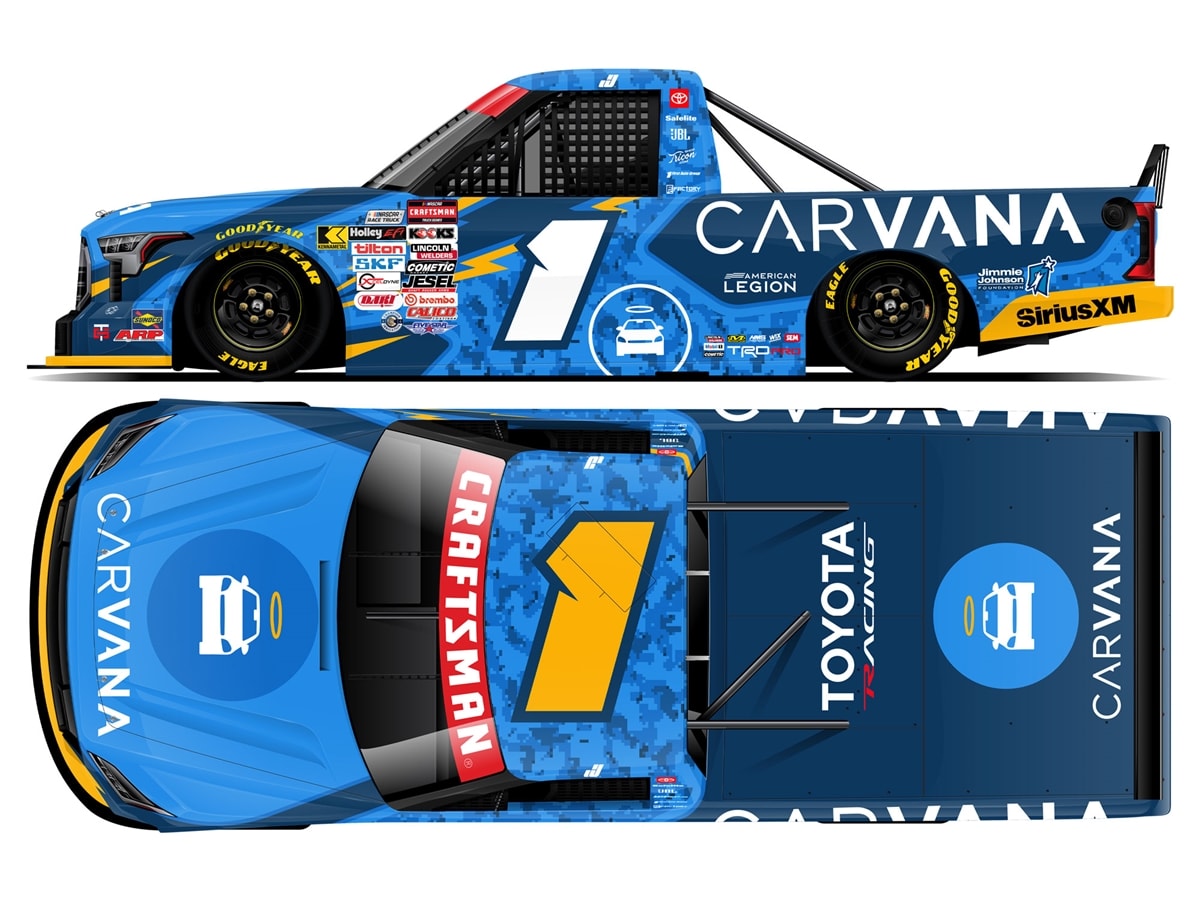 JIMMIE JOHNSON 2026 CARVANA 1:64 ARC DIECAST