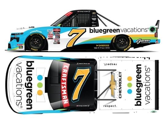Corey Lajoie #7 Bluegreen Vacations 1/64 Preorder
