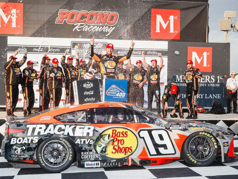 CHASE BRISCOE 2025 BASS PRO SHOPS POCONO RACED WIN 1:24 ARC DIECAST