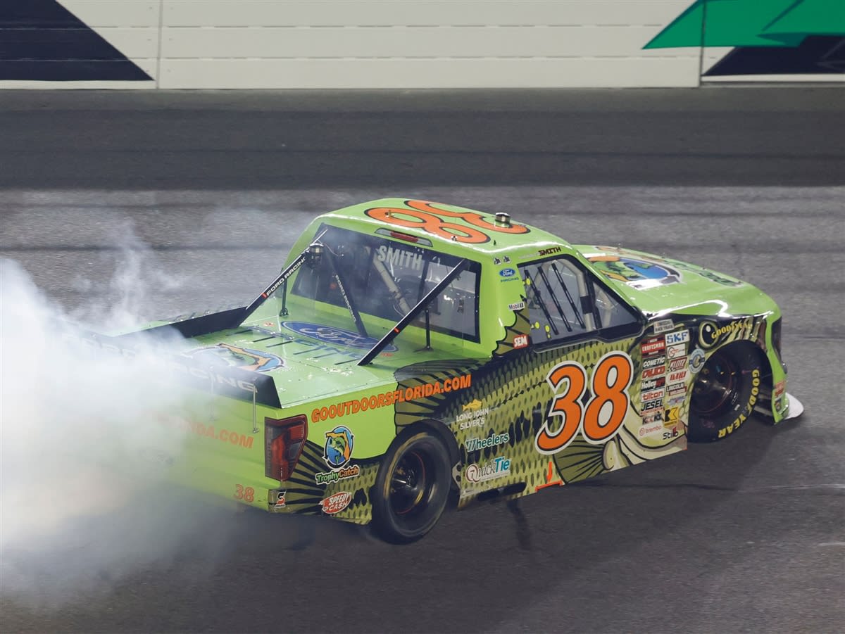 CHANDLER SMITH 2026 TROPHYCATCH DAYTONA RACED WIN 1:64 ARC DIECAST