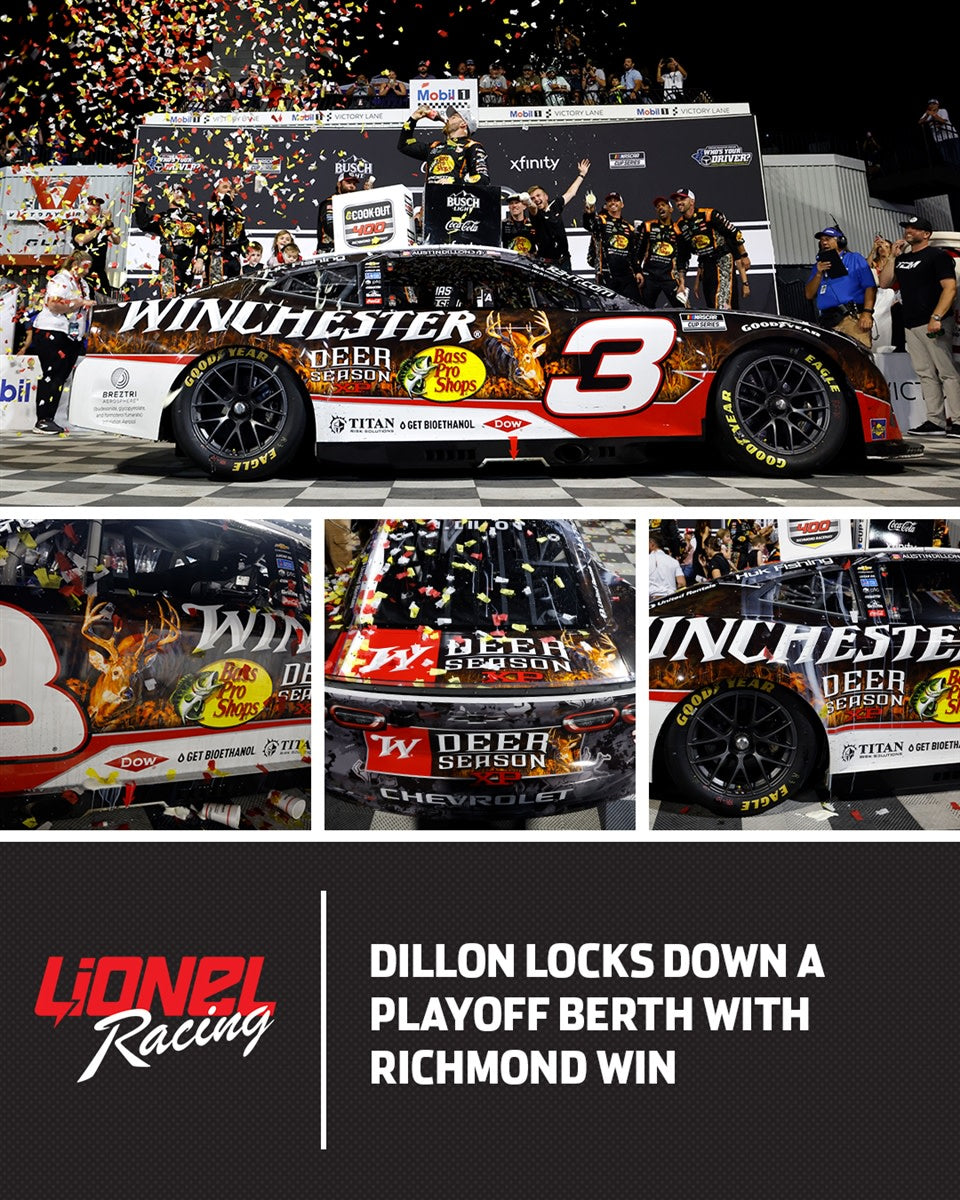 AUSTIN DILLON 2025 BASS PRO SHOPS WINCHESTER DEER SEASON 1:24 ELITE DIECAST