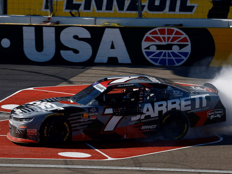 JUSTIN ALLGAIER 2025 JARRETT LAS VEGAS RACED WIN 1:24 AUTOGRAPHED ARC DIECAST