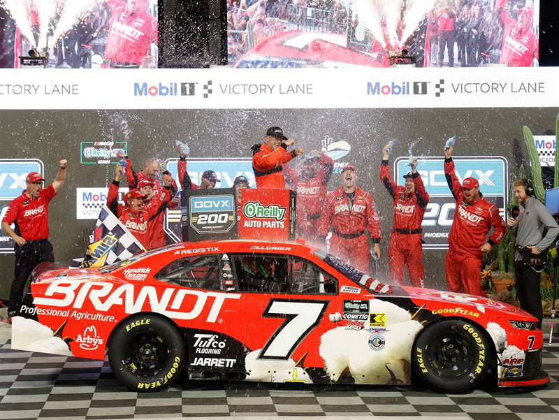 Autographed JUSTIN ALLGAIER 2026 BRANT PHOENIX WIN 1:24 AUTOGRAPH ARC DIECAST