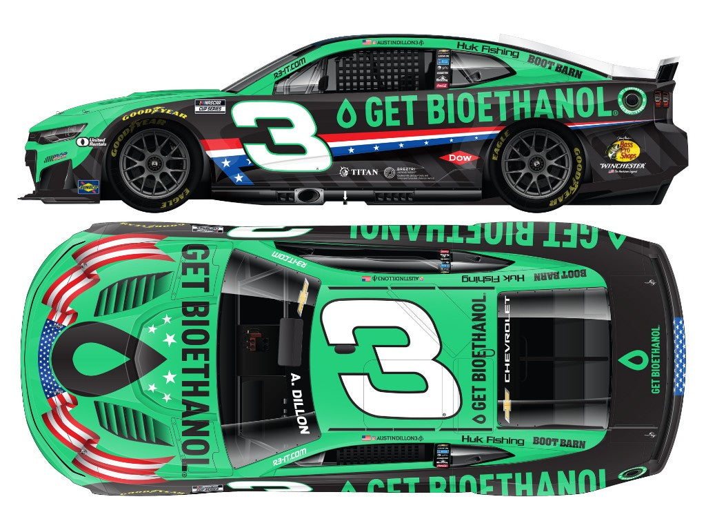 AUSTIN DILLON 2026 GET BIOETHANOL 1:64 ARC DIECAST