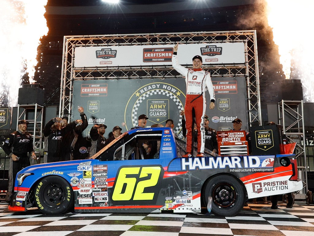 CHRISTOPHER BELL 2026 HALMAR ID BRISTOL RACE WIN 1:64 ARC DIECAST