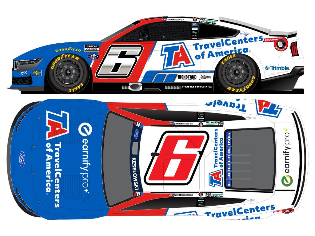 BRAD KESELOWSKI 2026 TRAVELCENTERS OF AMERICA 1:24 ELITE DIECAST