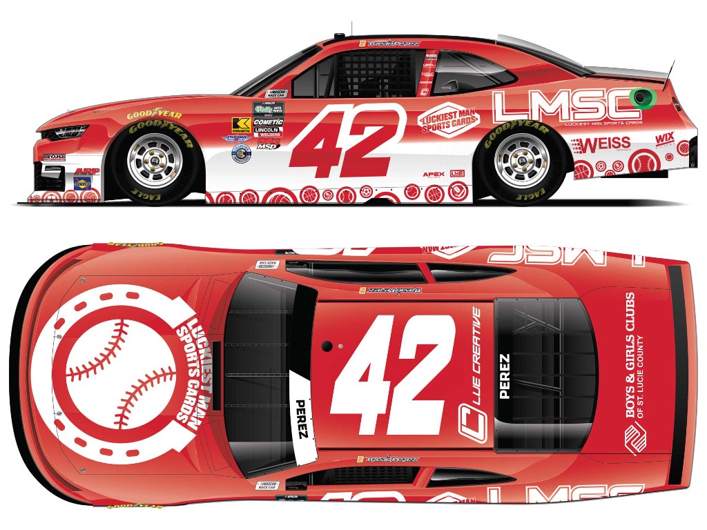 BRAD PEREZ 2026 LUCKIEST MAN SPORTS CARDS 1:64 ARC DIECAST