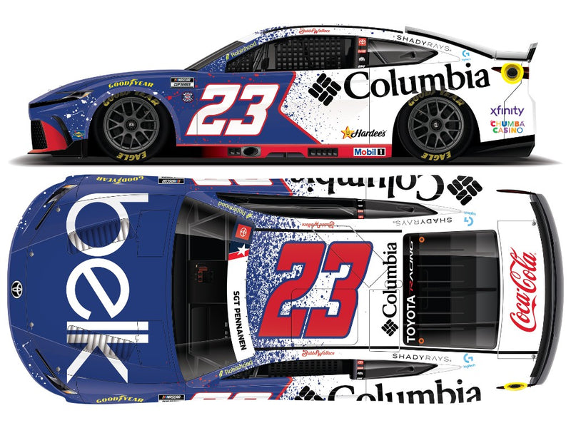 BUBBA WALLACE 2026 COLUMBIA BELK PATRIOTIC 1:64 ARC DIECAST