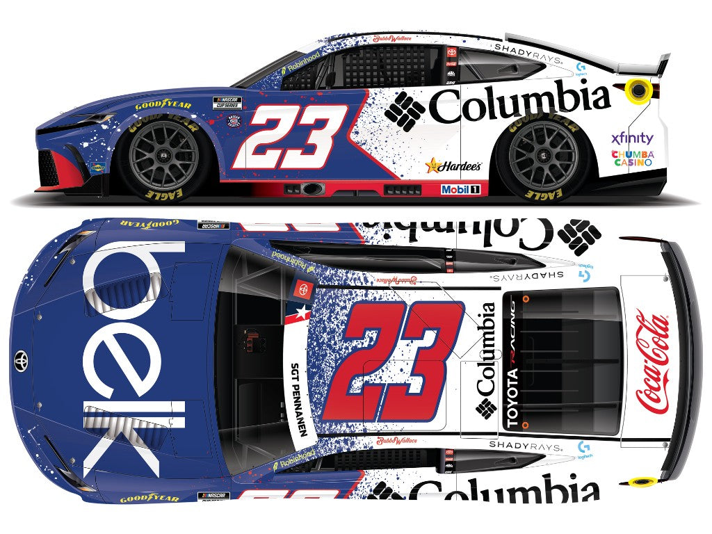 BUBBA WALLACE 2026 COLUMBIA BELK PATRIOTIC 1:24 ARC DIECAST