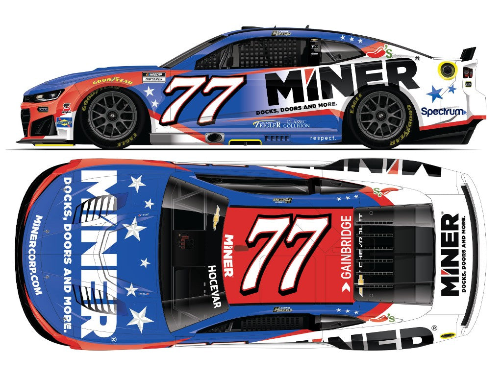 CARSON HOCEVAR 2026 MINER FAN VOTE 1:64 ARC DIECAST
