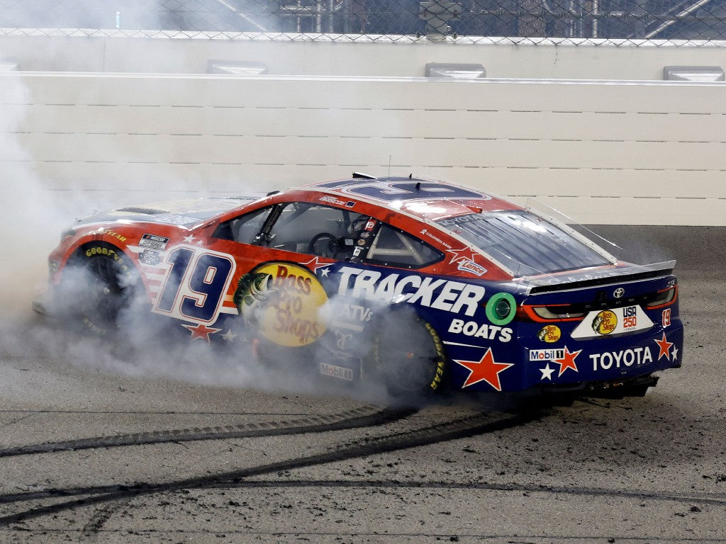 CHASE BRISCOE 2026 BASS PRO SHOPS TRACKER BOATS PATRIOTIC CHICAGOLAND RACE WIN 1:24 ARC DIECAST