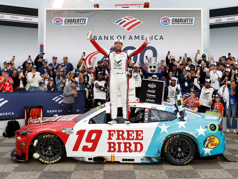 CHASE BRISCOE 2026 FREE BIRD PATRIOTIC CHARLOTTE RACE WIN 1:64 ARC DIECAST