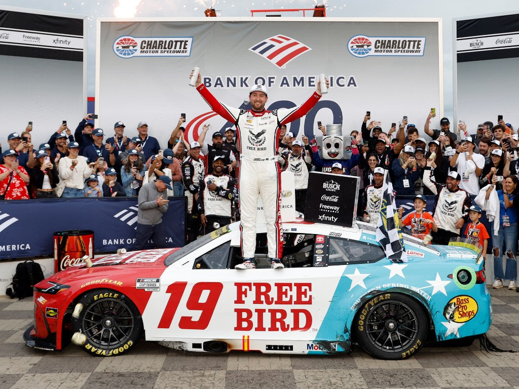 CHASE BRISCOE 2026 FREE BIRD PATRIOTIC CHARLOTTE RACE WIN 1:24 ARC DIECAST