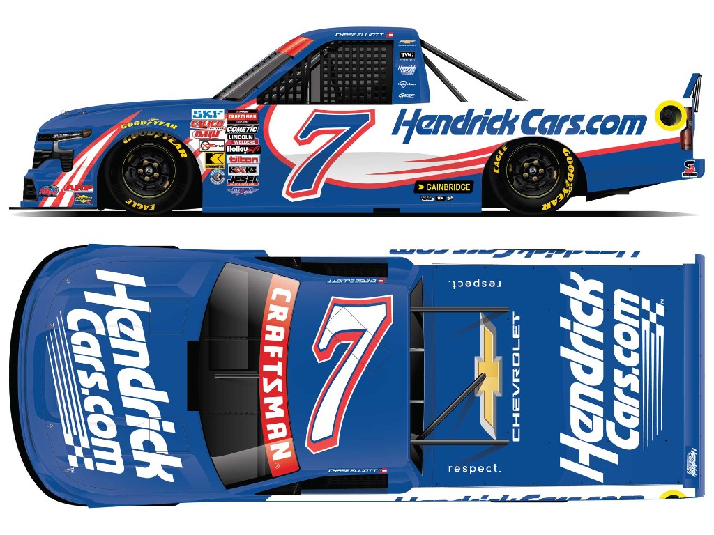 CHASE ELLIOTT 2026 HENDRICKCARS.COM 1:24 ARC DIECAST
