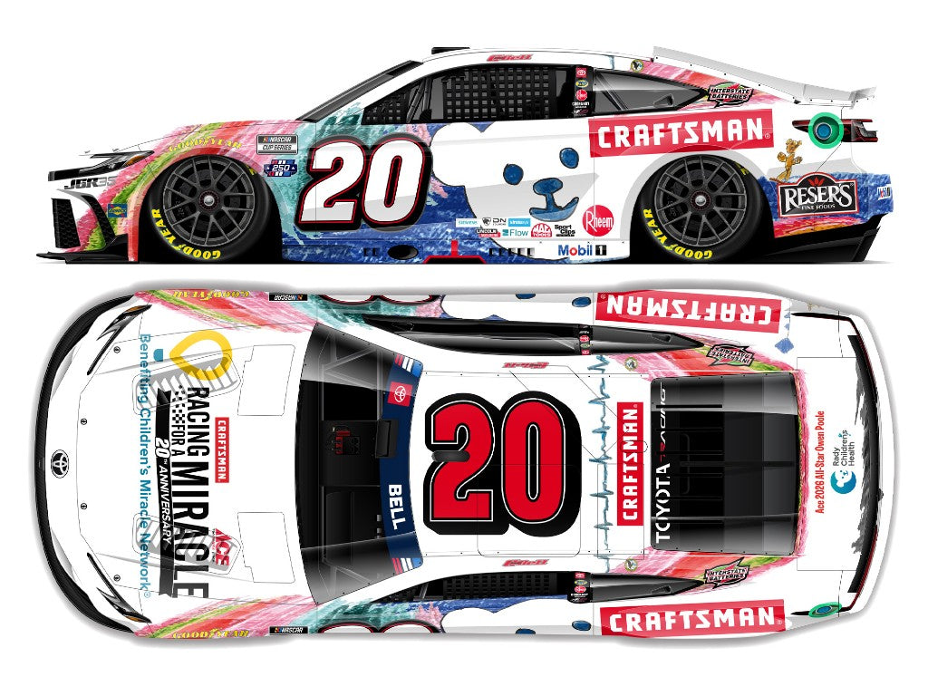 CHRISTOPHER BELL 2026 CRAFTSMAN RACING FOR A MIRACLE 1:64 ARC DIECAST