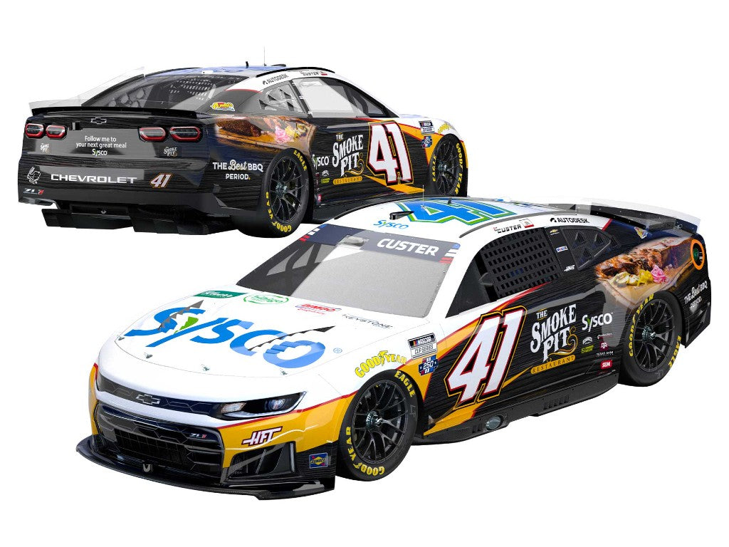 COLE CUSTER 2026 SYSCO / THE SMOKE PIT 1:24 COLOR CHROME ARC DIECAST