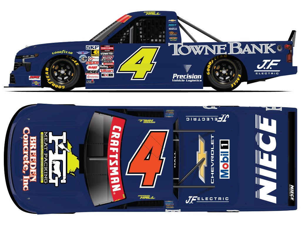 CONNOR HALL 2026 TOWNEBANK / BREEDEN CONCRETE 1:64 ARC DIECAST