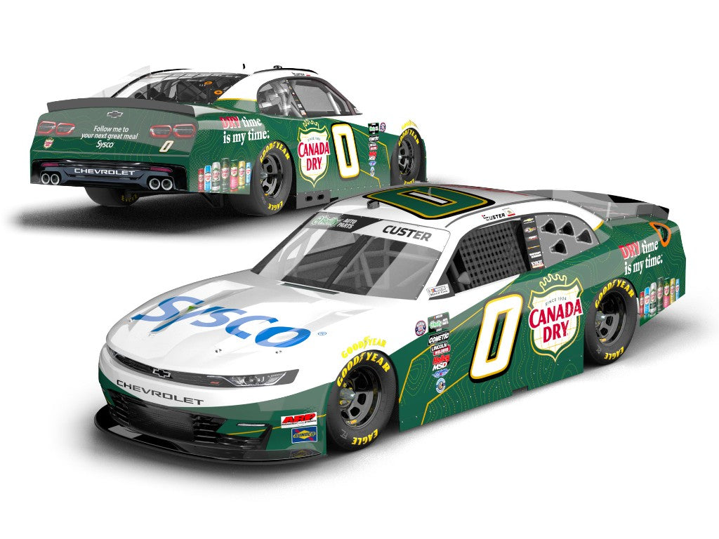 COLE CUSTER 2026 SYSCO CANADA DRY 1:24 ARC DIECAST
