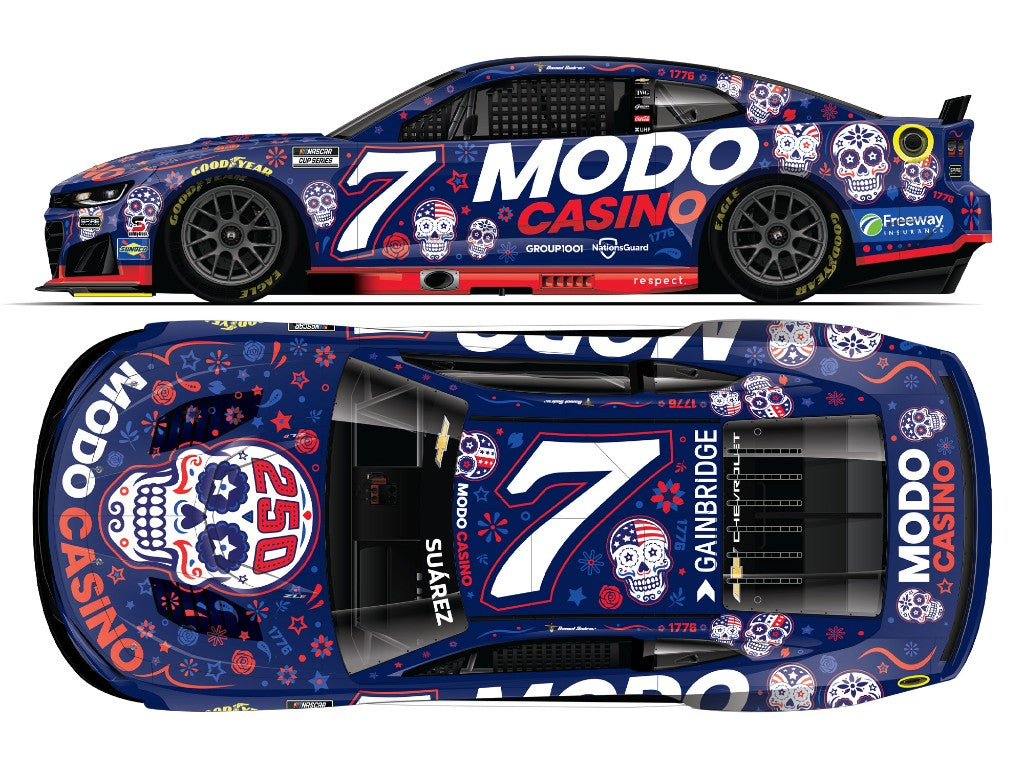 DANIEL SUAREZ 2026 MODO CASINO SUGAR SKULLS 1:24 ARC DIECAST