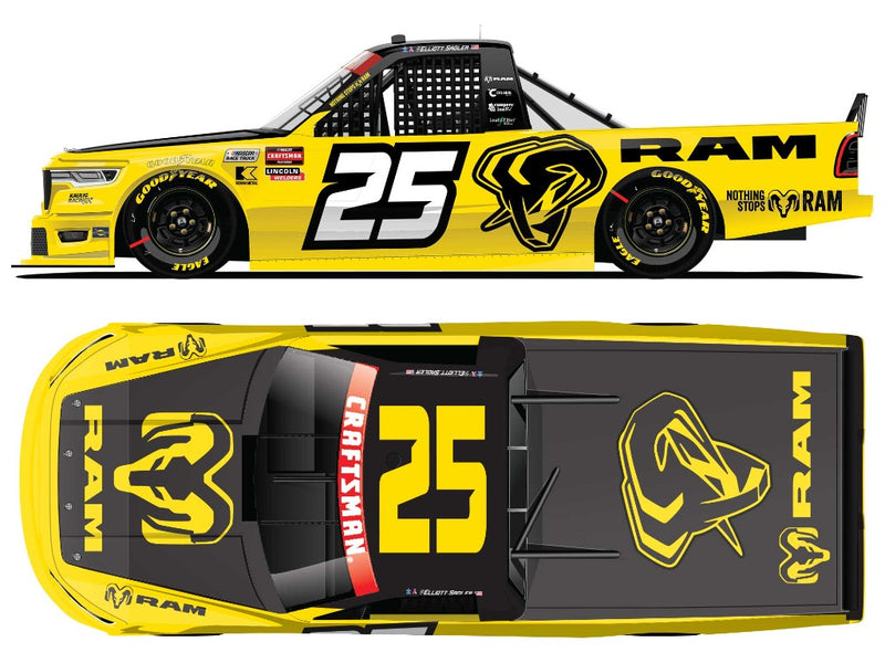 ELLIOTT SADLER 2026 RAM TRUCKS 1:64 ARC DIECAST