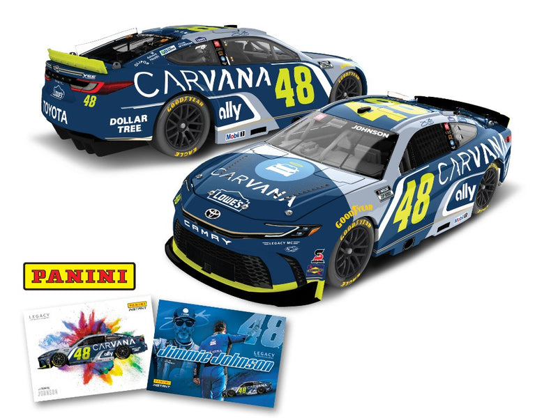 JIMMIE JOHNSON 2027 CARVANA/LOWE'S PANINI EDITION 1:24 ARC DIECAST