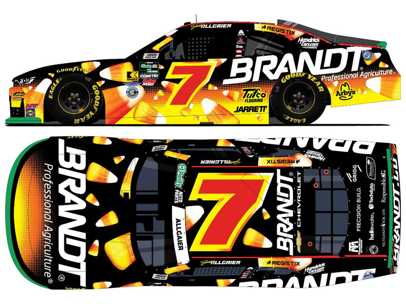 JUSTIN ALLGAIER 2026 BRANDT HALLOWEEN 1:24 ARC AUTOGRAPHED DIECAST