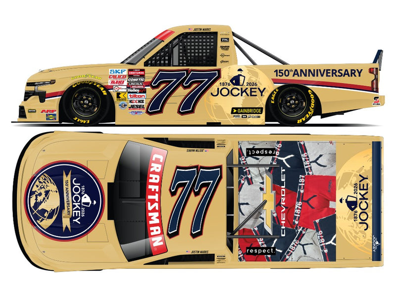JUSTIN MARKS 2026 JOCKEY 150TH ANNIVERSARY 1:64 ARC DIECAST