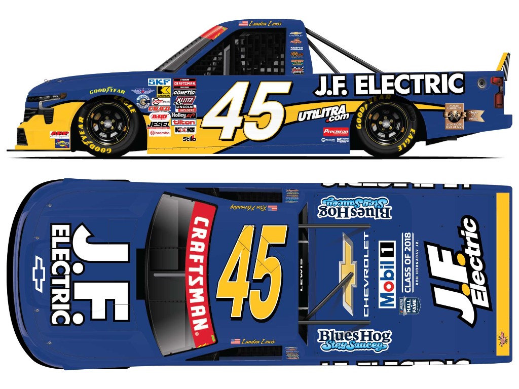 LANDEN LEWIS 2026 J.F. ELECTRIC TRIBUTE 1:64 ARC DIECAST