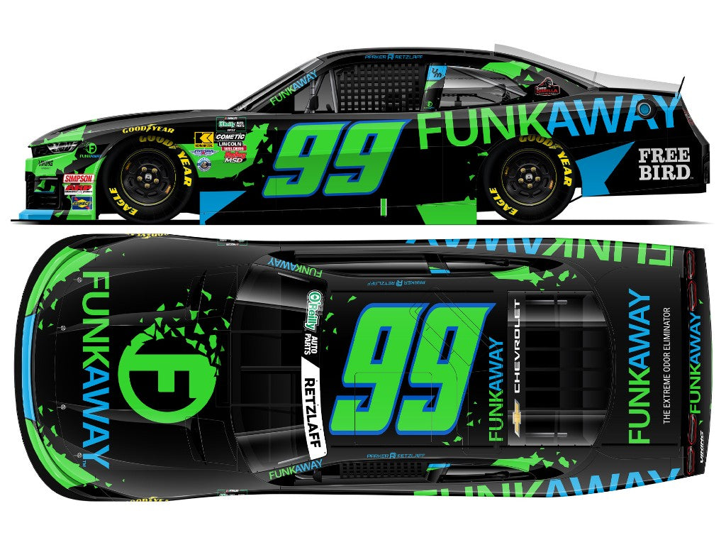 PARKER RETZLAFF 2026 FUNKAWAY 1:64 ARC DIECAST