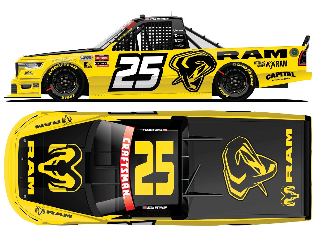 RYAN NEWMAN 2026 RAM TRUCKS 1:24 ARC DIECAST