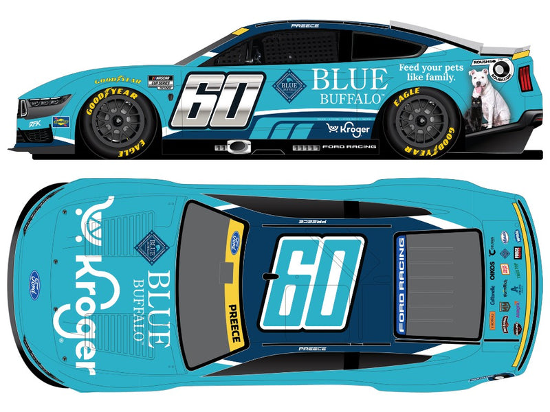 RYAN PREECE 2026 KROGER BLUE BUFFALO 1:64 ARC DIECAST
