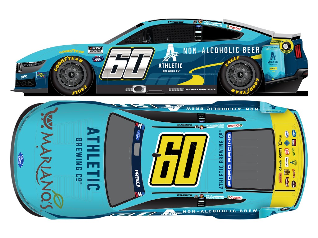 RYAN PREECE 2026 MARIANO'S / ATHLETIC BREWING CO. 1:24 ELITE DIECAST