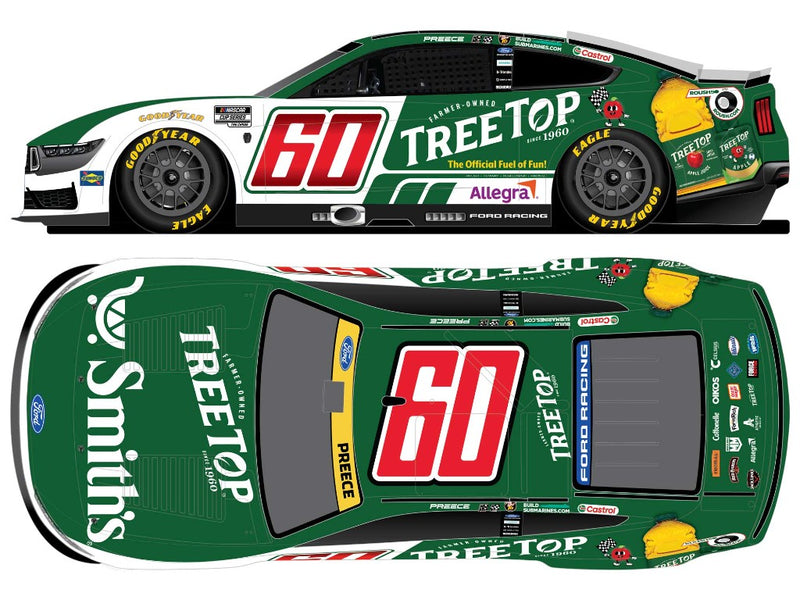RYAN PREECE 2026 SMITHS TREE TOP 1:24 COLOR CHROME ARC DIECAST