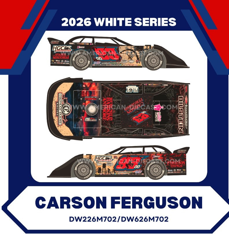CARSON FERGUSON 2026 HGC FERGUSON THINGS 1:64 WHITE SERIES DIECAST
